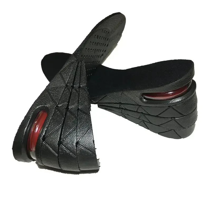 Plantilla de elevación de cojín de zapato de aire para hombres y mujeres, plantilla Invisible Variable de 3-9cm, plantillas para aumentar la altura, almohadilla de soporte más alta de corte ajustable