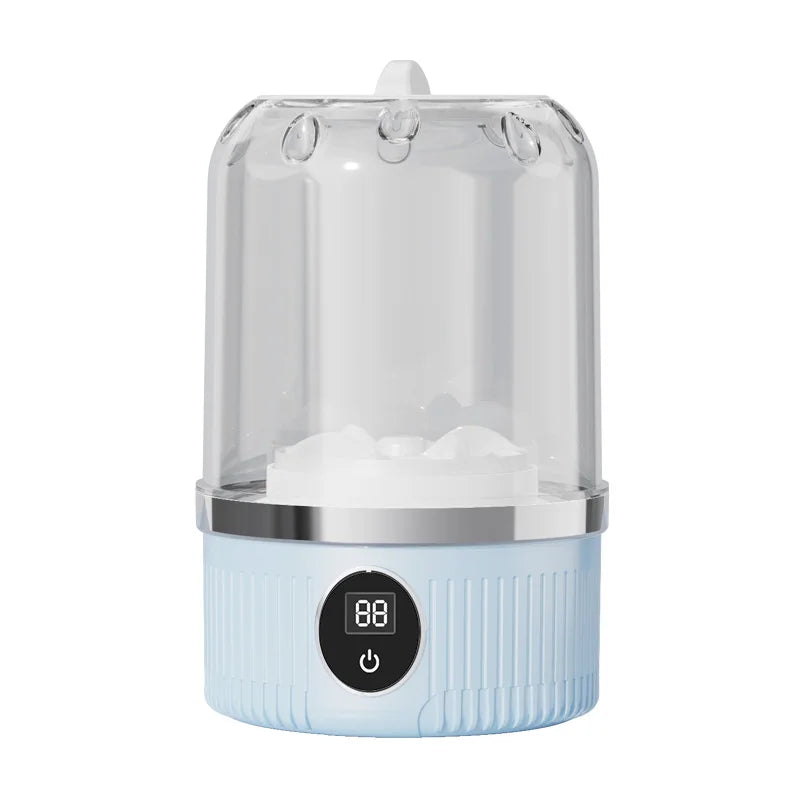 Mini lavadora eléctrica para el hogar, taza de lavado, ropa interior, calcetines, pequeña lavadora de carga inalámbrica