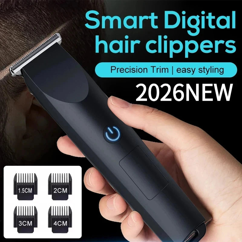 Nueva Cortadora de Pelo Eléctrica para Hombre, Recortadora Corporal y de Vello Púbico, Impermeable, con Cuchilla de Cerámica Reemplazable