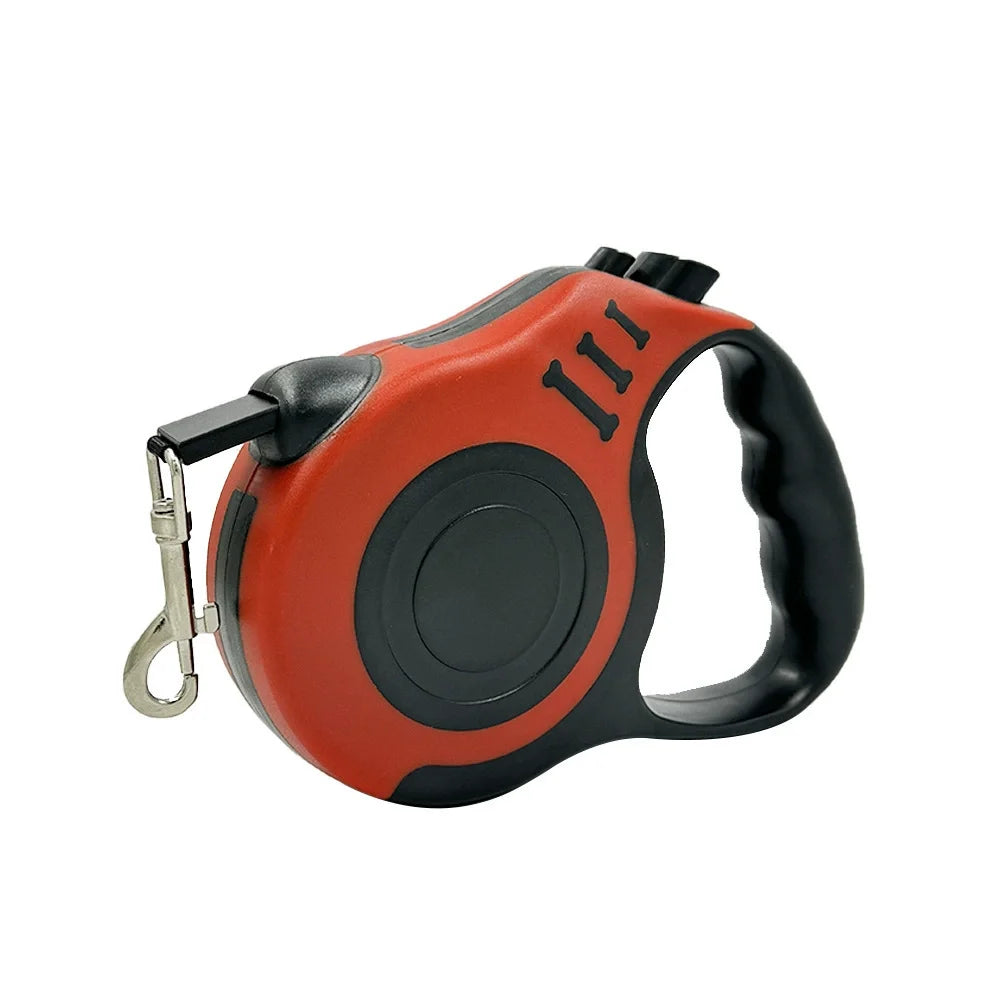 Correa Retráctil Automática para Mascotas, Cuerda de Nailon Resistente para Pasear Perros, Cuerda de Tracción Ajustable para Gatos, Dispositivo de Tracción Antirrotura para Mascotas