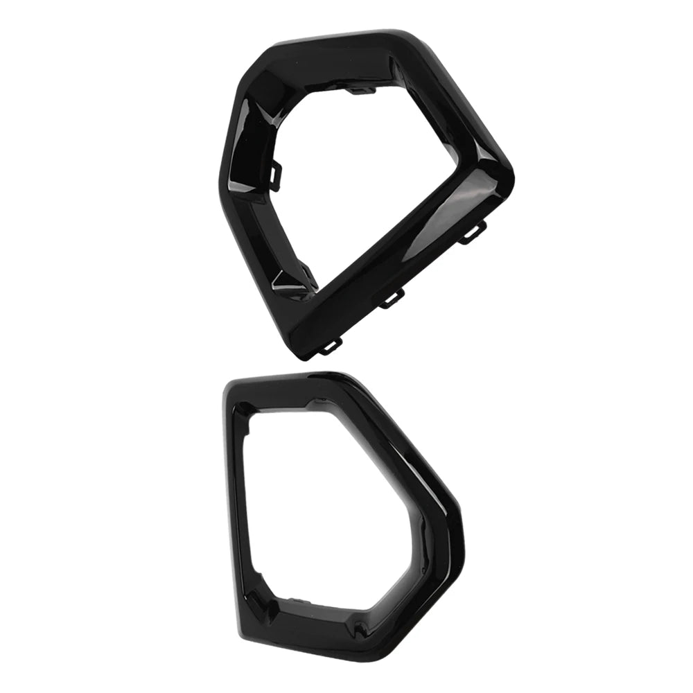 2 uds luz antiniebla delantera cubierta de bisel exterior embellecedora izquierda,/derecha para GMC Sierra 1500 2019-2021 1500 Limited 2022 84176753, 84176752
