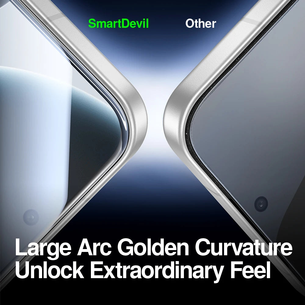 Película de vidrio templado SmartDevil para OPPO Find X9 Ultra X9 Pro X9 HD, Protector de pantalla transparente, vidrio Corning antiarañazos