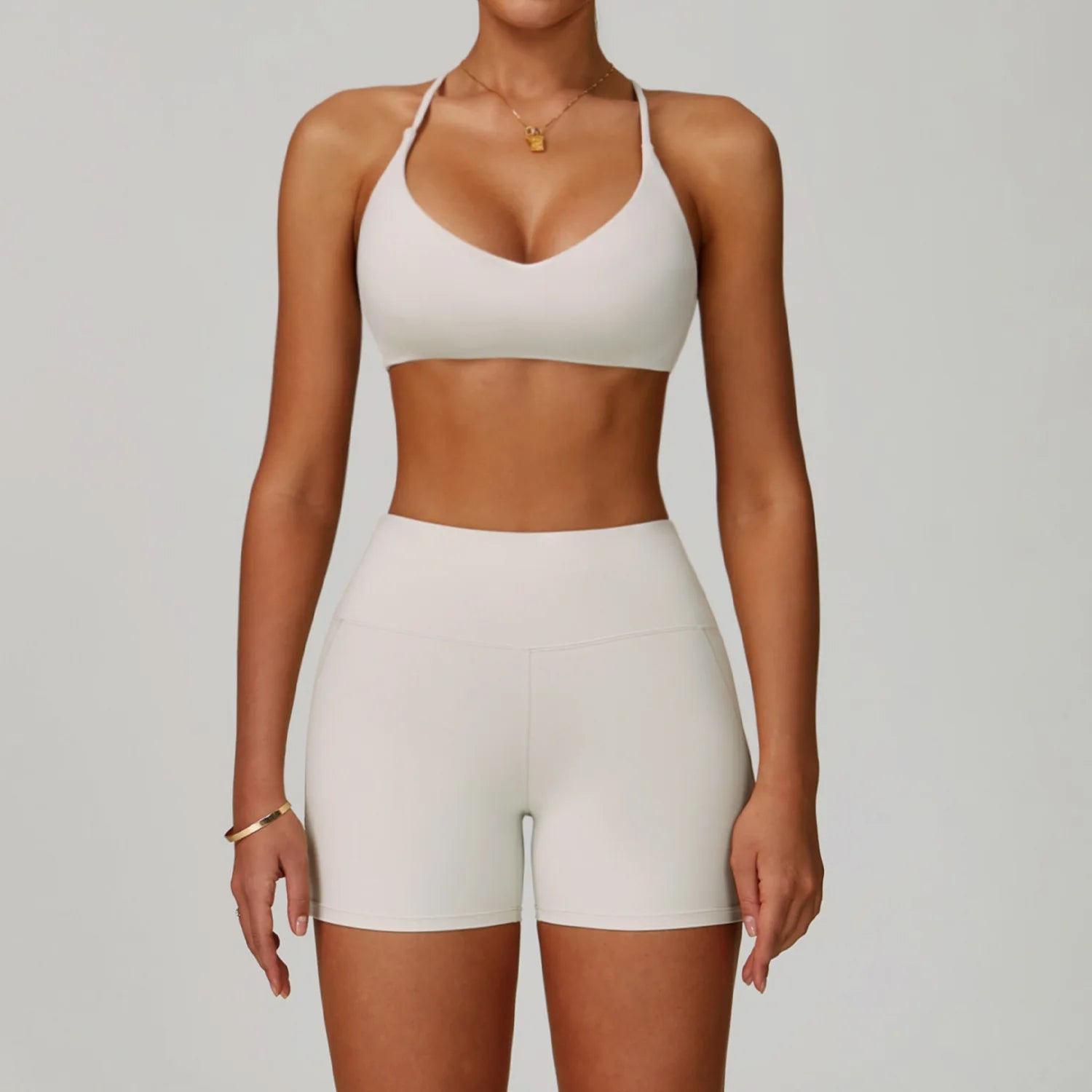 Conjuntos de 2 uds de chándal para mujer, ropa deportiva, conjuntos de Yoga, ropa deportiva, sujetador de entrenamiento, conjunto de mallas de cintura alta, ropa de gimnasio, trajes deportivos