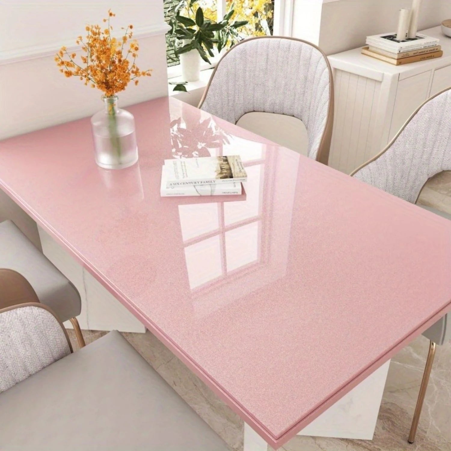Pegatinas de Pared Lisas de Alto Brillo para Muebles, Película de PVC Perlada, Papel Tapiz Impermeable, Decoración DIY para Habitaciones, Armarios y Cocinas
