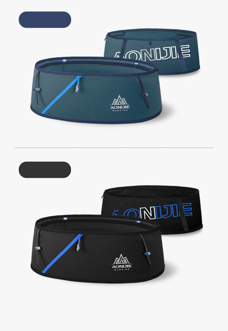 AONIJIE W8101 cinturón de hidratación para correr riñonera bolsa de dinero de viaje Trail Marathon gimnasio entrenamiento Fitness soporte para teléfono móvil