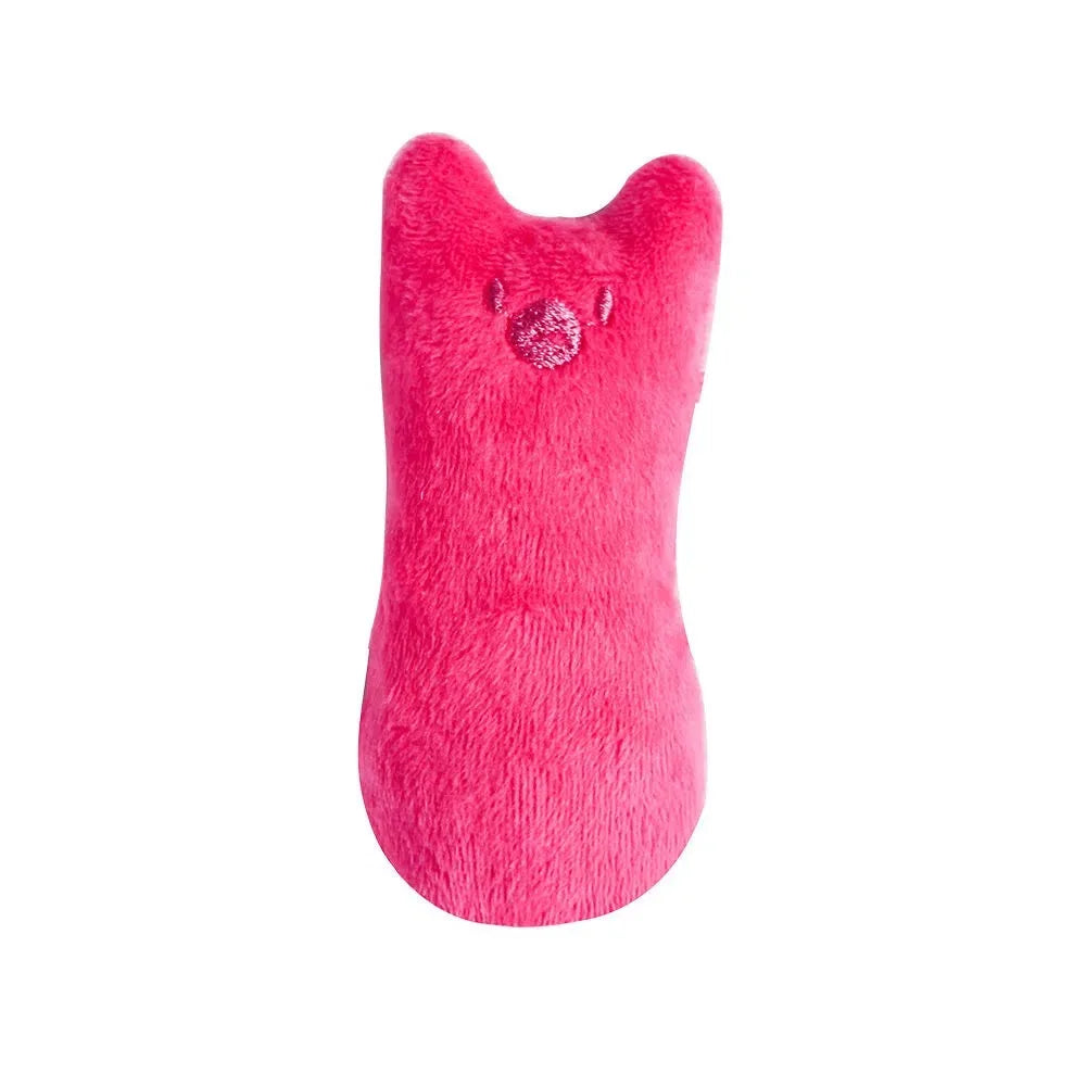 1 pieza de juguete para gatos con diseño de gato, que contiene una almohada de felpa con sonido, juguete interactivo para mascotas, juguetes de felpa para mascotas, varios colores disponibles