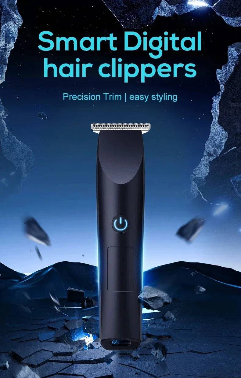 Nueva Cortadora de Pelo Eléctrica 2026 para Hombre, Recortadora Corporal y de Vello Púbico, Impermeable, con Cuchilla de Cerámica Reemplazable