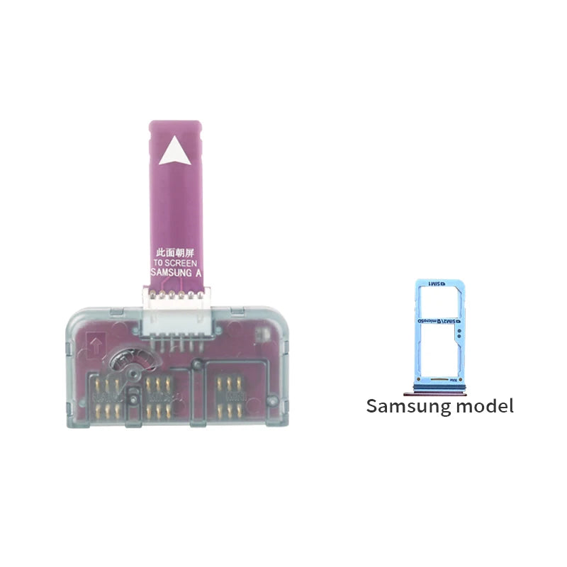 Adaptador de ranura para tarjeta SIM 4 en 1 NEX para iPhone, lector de tarjetas SIM, reemplazo rápido de tarjetas, soporte para tarjeta SIM, reinicio libre Nano