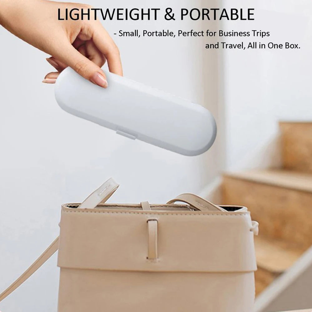 Estuche de viaje para cepillo de dientes eléctrico Oral B y Philips, soporte portátil para cepillo de dientes, funda protectora, caja de almacenamiento limpia