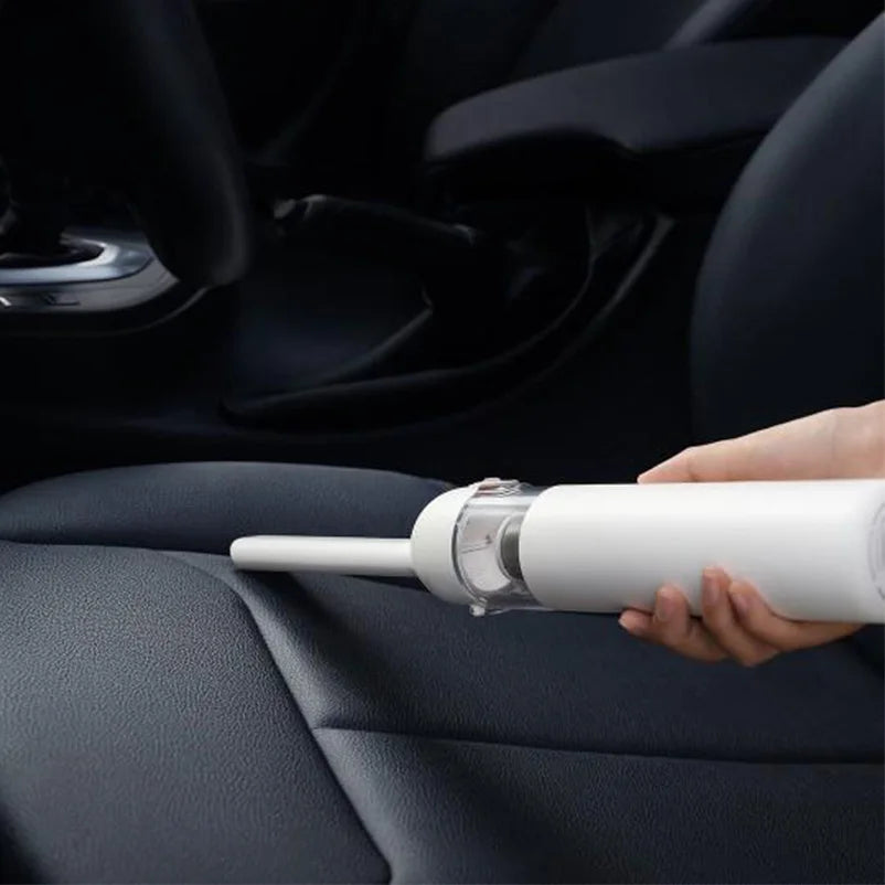 Aspiradora Xiaomi Mi Mini, 13000Pa, Inalámbrica Portátil, Arranque con un Botón, Motor sin Escobillas de 88000 RPM con Múltiples Boquillas para Auto