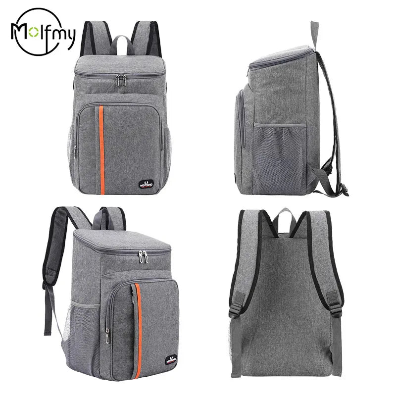Mochilas para hombre, Bolsa térmica portátil impermeable, refrigerador duradero impermeable, IceCase, Mochilas de Picnic para acampar, Icebox Mochilas Bolsa
