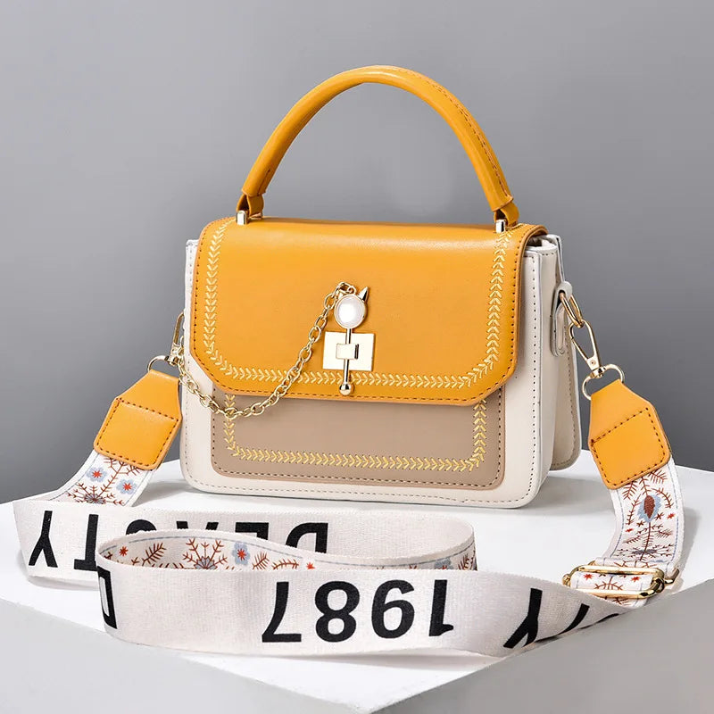 Nuevo bolso de hombro para mujer, bolso principal de alta calidad, bolso informal de gran capacidad a la moda, bolso de hombro tipo bandolera