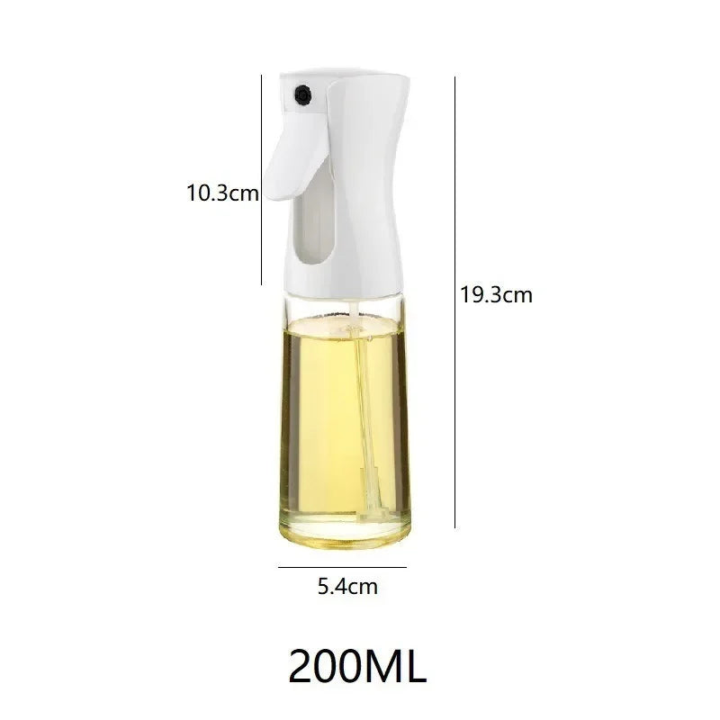 Spray de aceite para cocinar, botella dispensadora de aceite de oliva, pulverizador, niebla, vinagre de aceite de calidad alimentaria reutilizable, botella pulverizadora, accesorios de cocina