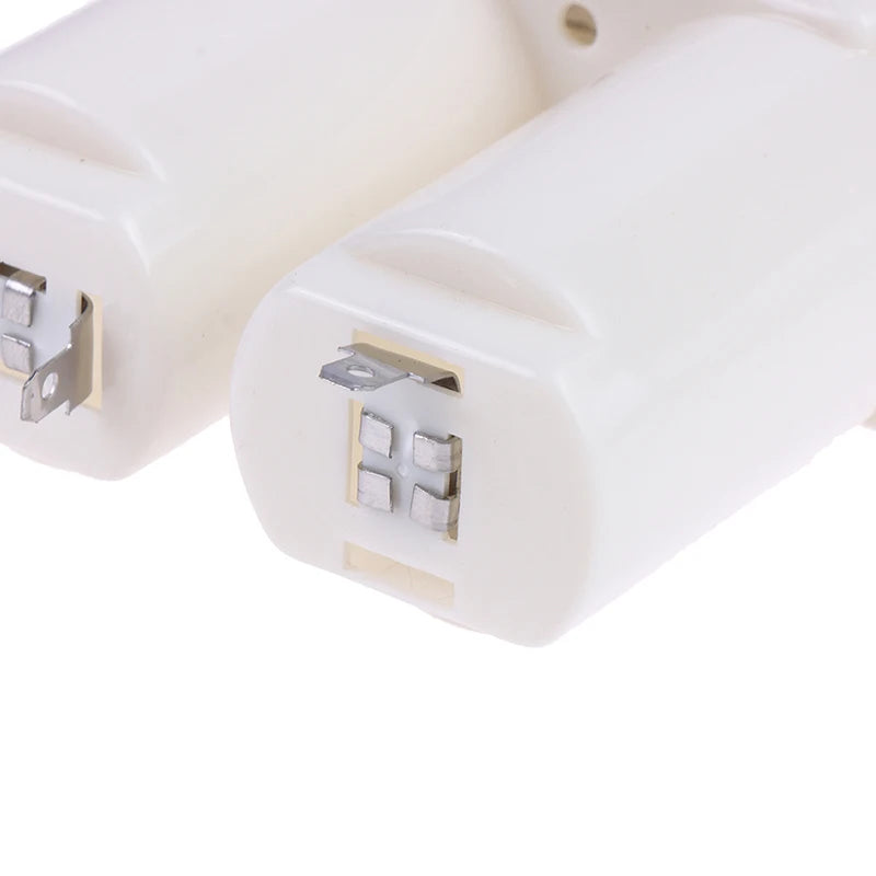 Caja de batería de doble compartimentos para calentador de agua a Gas, accesorios, piezas, caja de batería doble de plástico Universal, 1 Uds.