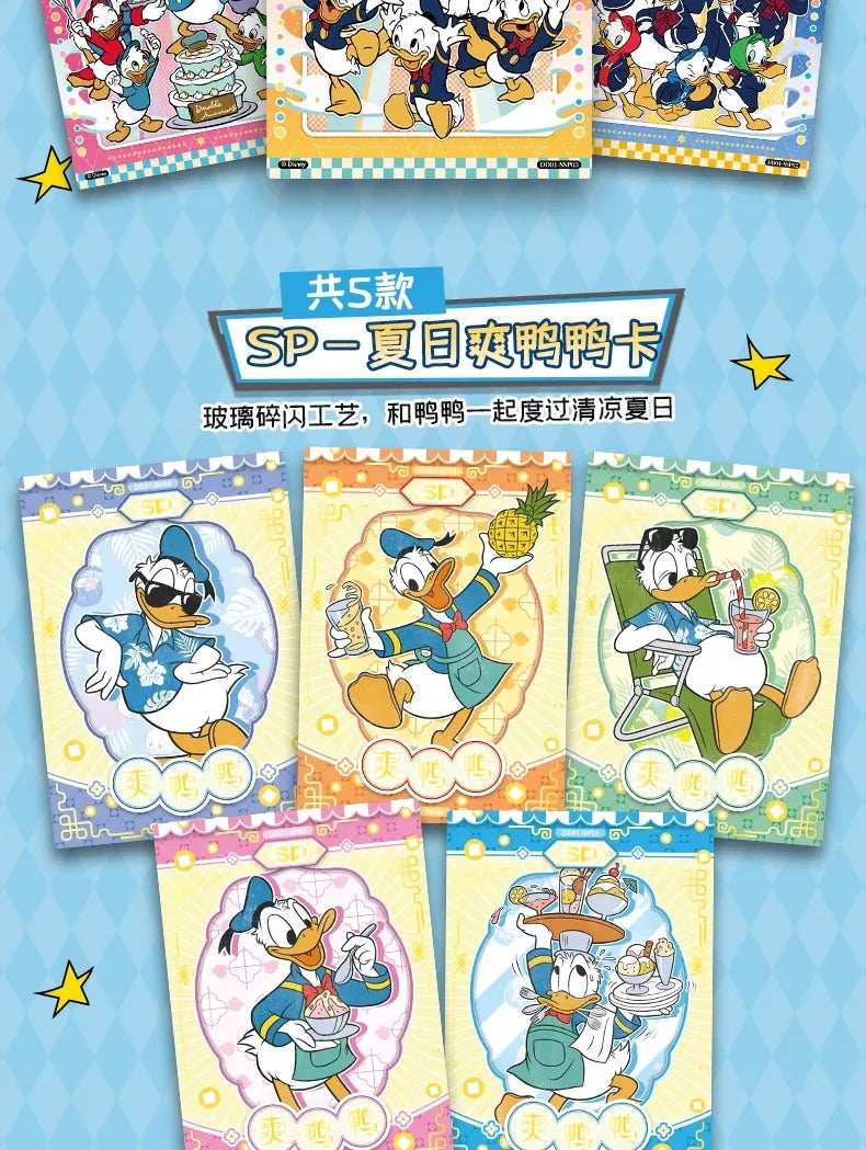 Card.Fun - Tarjeta Original de Disney del Pato Donald, Serie del 90 Aniversario, Tarjeta de Dibujos Animados, Edición Limitada Clásica, Tarjetas Coleccionables