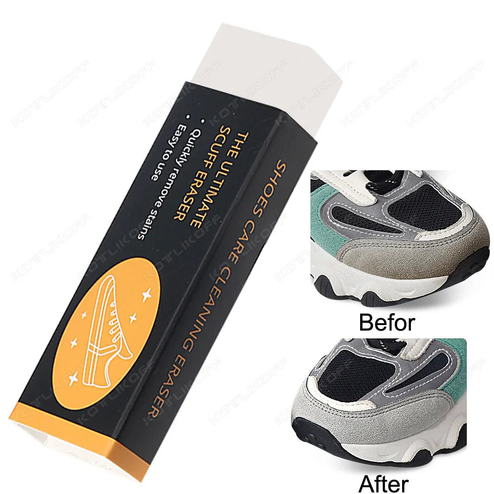 Borrador de cepillo para zapatos, bloque de goma, limpieza de zapatos súper limpia, borrador de gamuza, piel de oveja, mate, cuidado de zapatos, limpiador de cuero, cuidado de zapatillas
