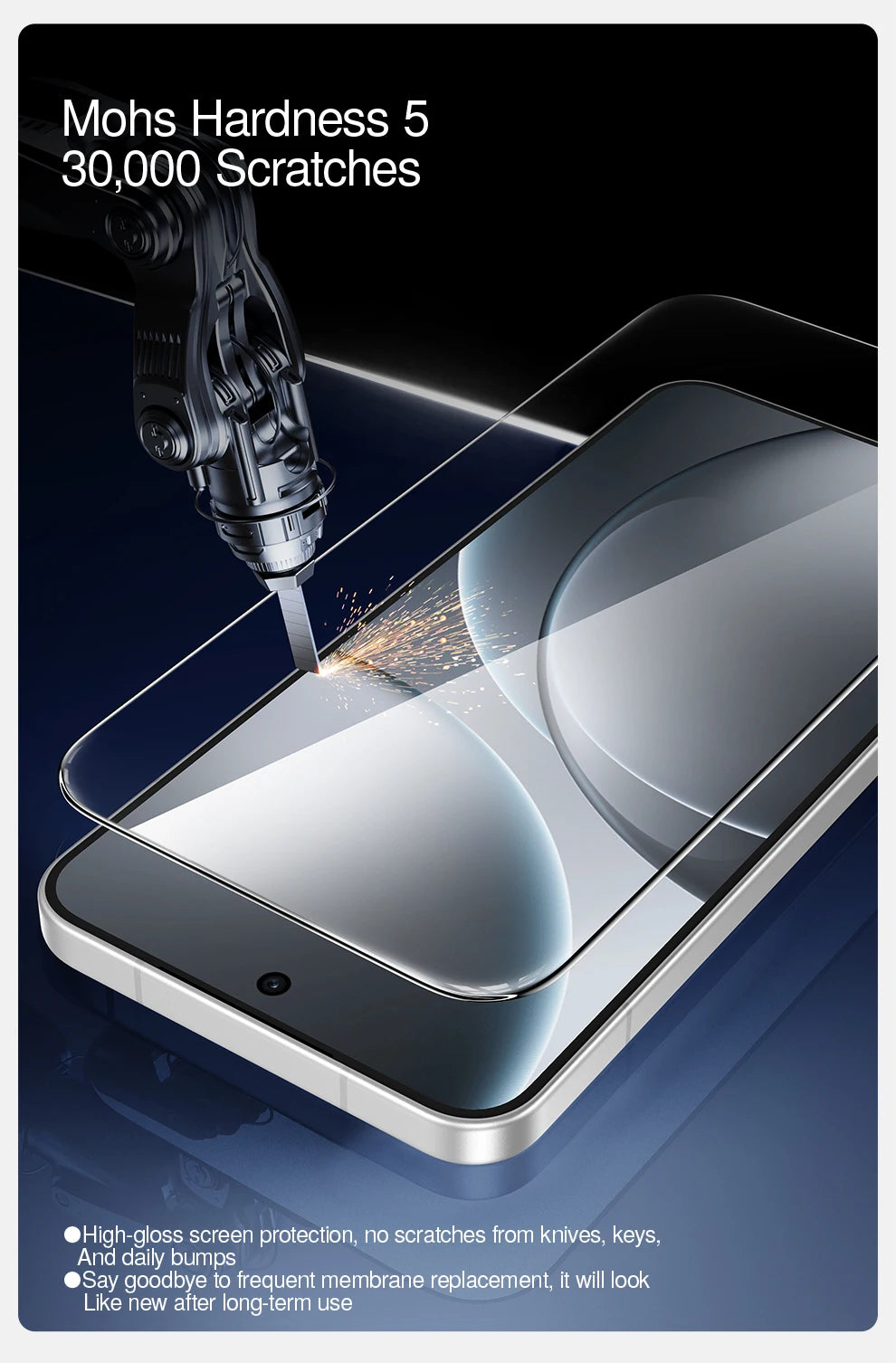 Película de vidrio templado SmartDevil para OPPO Find X9 Ultra X9 Pro X9 HD, Protector de pantalla transparente, vidrio Corning antiarañazos
