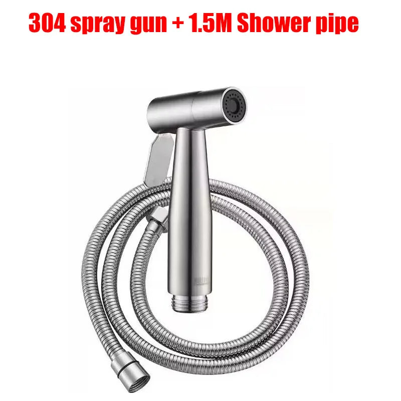 Juego de lavado para mujer, bidé, ducha, inodoro, ducha, WC, estimulación, pistola rociadora de inodoro anal, artículos de baño, accesorios, pulverizador