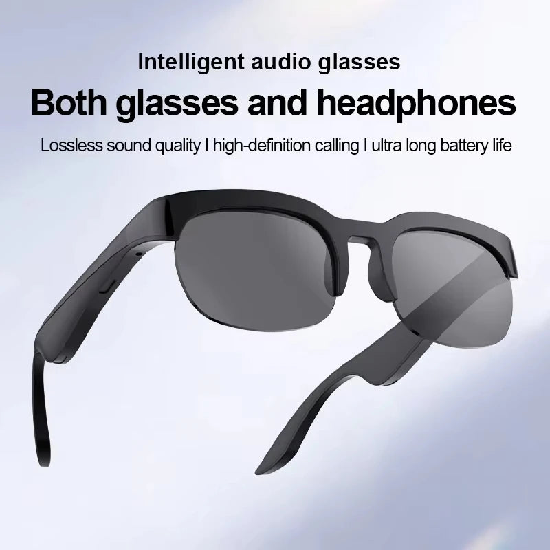 Lentes Inteligentes Lenovo 2026 con IA, Traducción IA, Llamadas Manos Libres HD, Registro de Chat IA, Reproducción de Música, Lentes de Sol Inteligentes 8K
