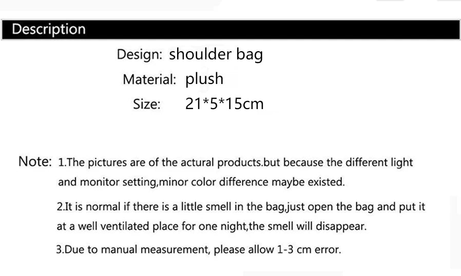 Bolso de mano de piel sintética de felpa para otoño e invierno, bandolera pequeña con cadena cuadrada, bolso de compras cálido y esponjoso a la moda
