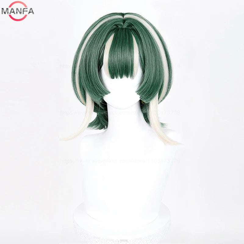 Peluca de cosplay de Gachiakuta Anime Rudo Zanka Riyo Reaper Guita Eishia Stilza Amo Empool, peluca corta, pelucas sintéticas resistentes al calor