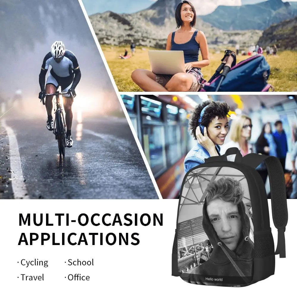 Mochila escolar Caylus para estudiantes, mochila de viaje para senderismo, mochila de moda para niños y niñas, bolsos de hombro