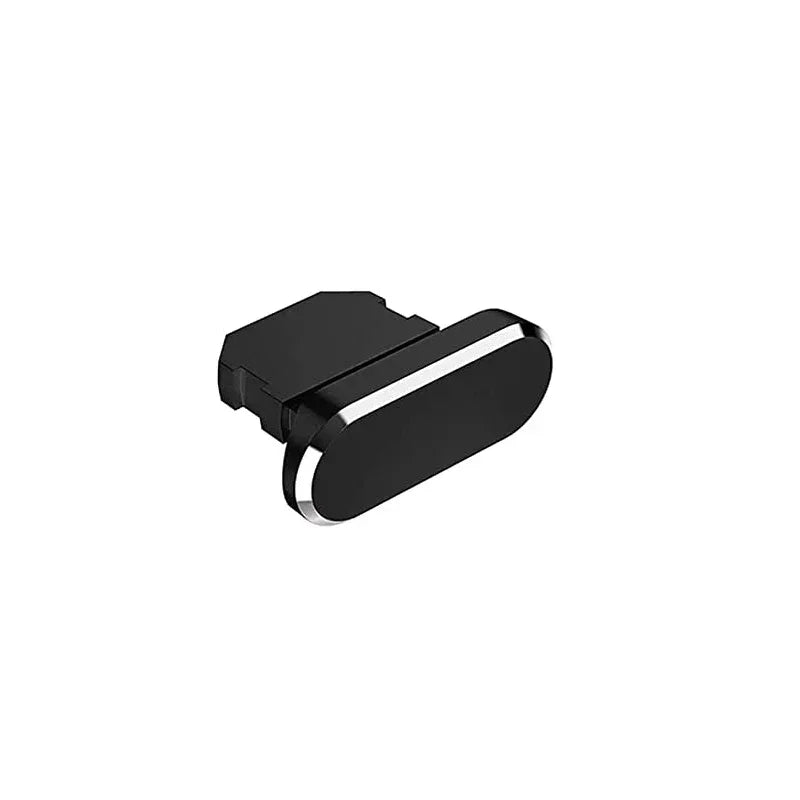 Puerto de carga para teléfono móvil, tapón antipolvo con cepillo de limpieza para IPhone 17 16 15 14Pro Max Plus Samsung Xiaomi IOS tipo C, juego de limpieza