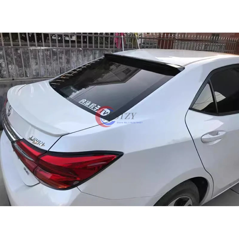 Para Toyota Corolla 2014 2015 2016 2017 2018 alerón de techo Material ABS de alta calidad alerón trasero de coche