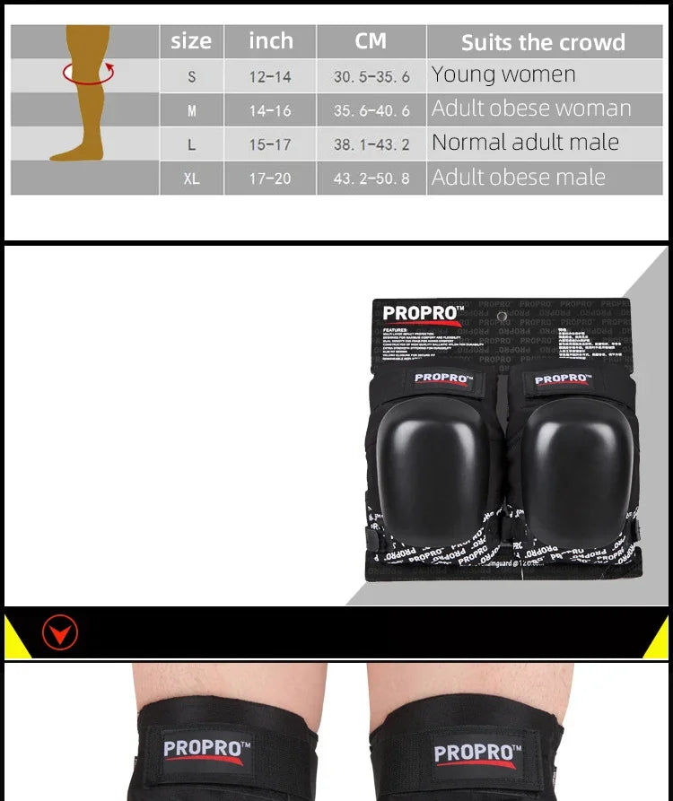 Rodillera para monopatín y esquí profesional, 2 uds., gruesa, para Snowboard, patinaje sobre ruedas, rodillera para deportes al aire libre, equipo protector para ciclismo