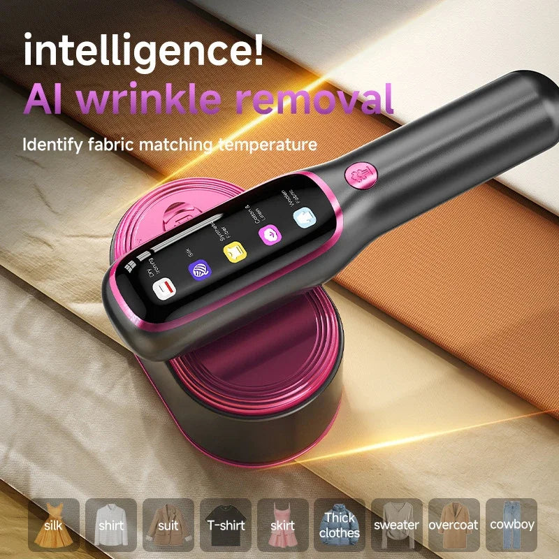 Plancha de Vapor Multifuncional, Plancha de Vapor Portátil para Ropa, Máquina de Planchado Portátil para Viajes, Plancha de Vapor para Prendas