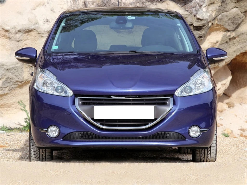 Cristal de faro delantero de coche, pantalla de lámpara Original, accesorio para Peugeot 208, 2012, 2013, 2014, 2015, 2016, 2017, 2018