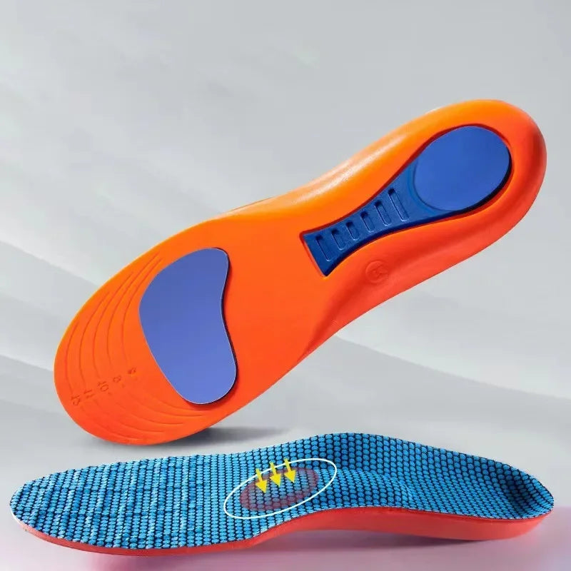 Plantillas deportivas para zapatos, desodorante con absorción de impacto, cojín transpirable, plantillas para correr para hombre y mujer, 2 uds.