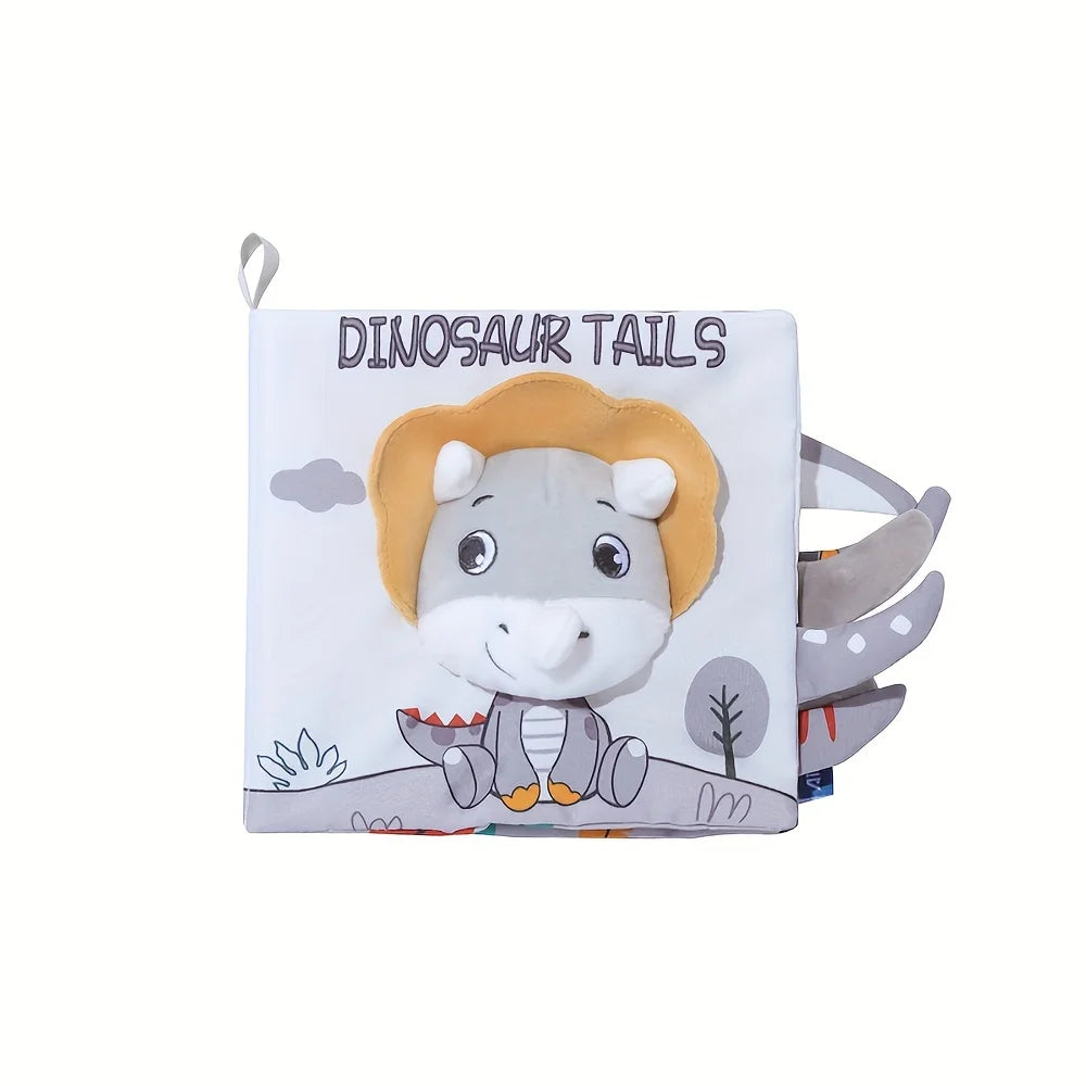 Libros suaves para bebés, juguetes 3D con tacto y sensación de tela arrugada, libros para bebés, niños, tacto y sensación arrugada, regalos para niños pequeños