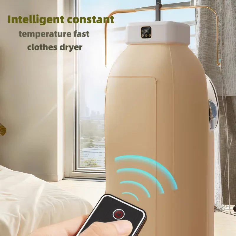 Nuevo Secador de Ropa Portátil Eléctrico, Secador de Ropa Portátil de Secado Rápido, Armario Doméstico con Bolsa de Secado, Accesorios de Invierno