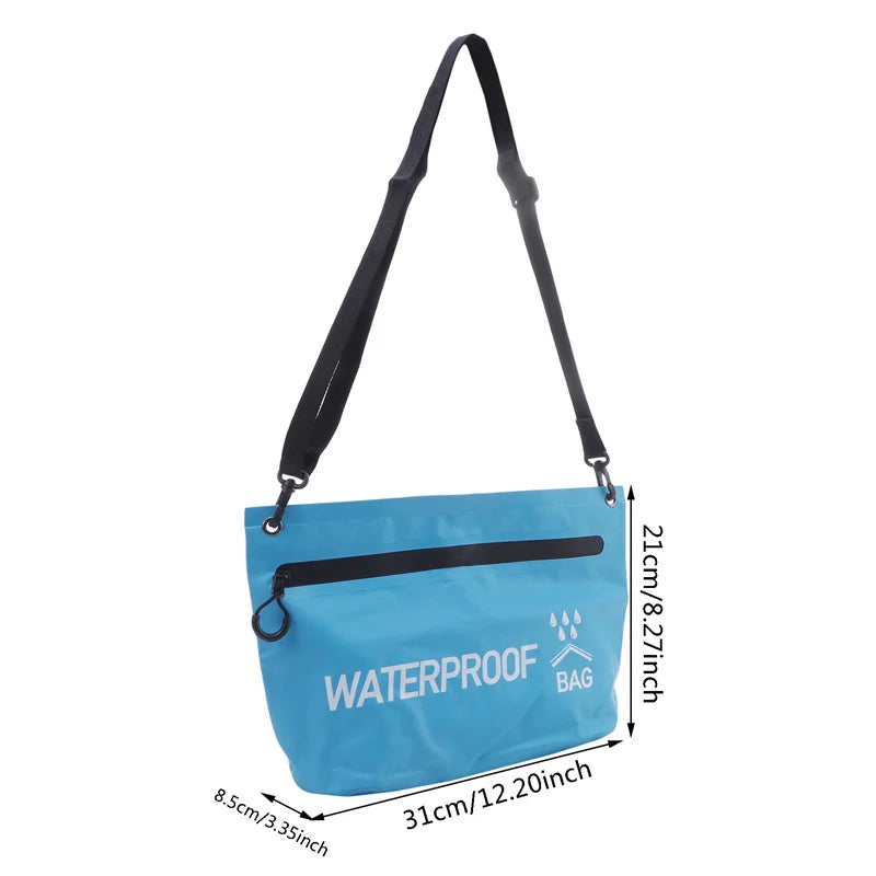 Bolsa de natación impermeable, bolsa de cosméticos, bolsa de lavado, bolsas para teléfono móvil, riñonera para Rafting, bolso de hombro, bolsa de gimnasio para acampar, viajar, deporte