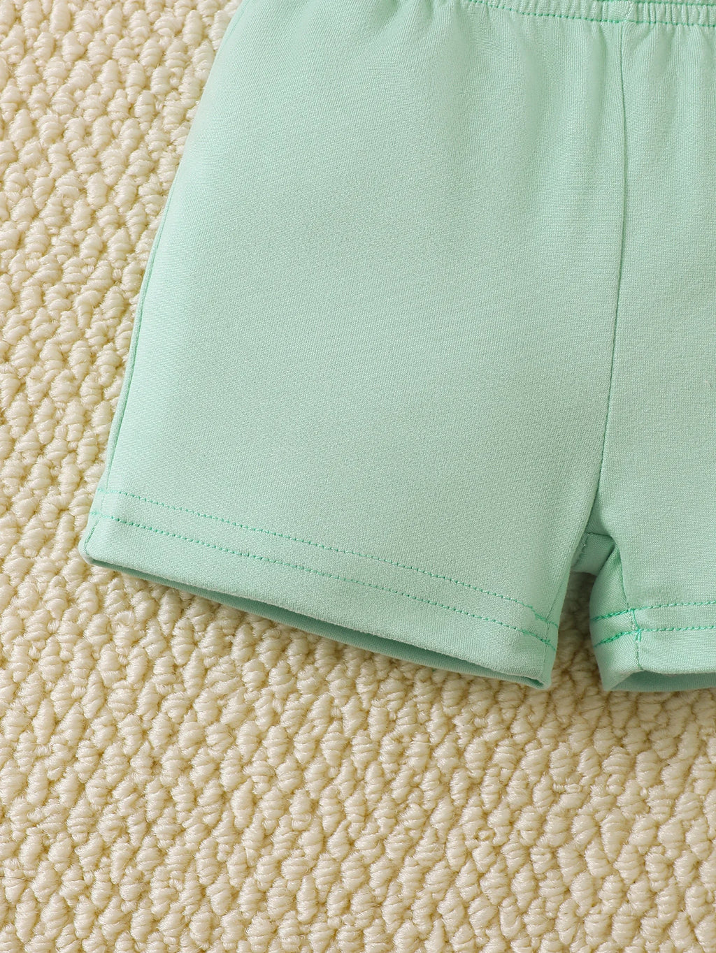 Conjunto informal para bebé recién nacido, conjunto de dos piezas de manga corta y pantalones cortos con dibujos de dinosaurios de 0 a 18 meses, ropa bonita de verano para niño