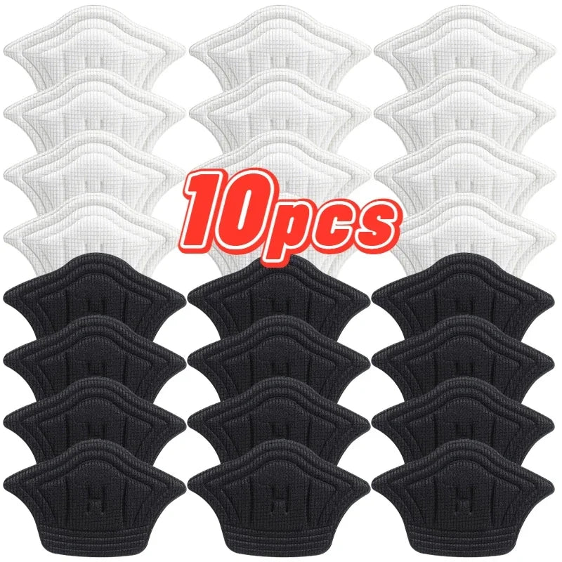 Plantillas de talón para pies, almohadillas de talón para zapatos deportivos, tamaño ajustable, antideslizante, Protector de talón, pegatina trasera, 2/6/10 Uds.