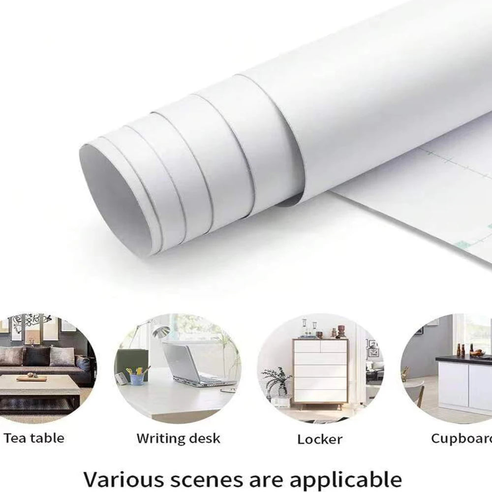 Papel tapiz de película de vinilo autoadhesivo, pegatinas de pared impermeables para baño, cocina, muebles, decoración de habitación, mejora del hogar