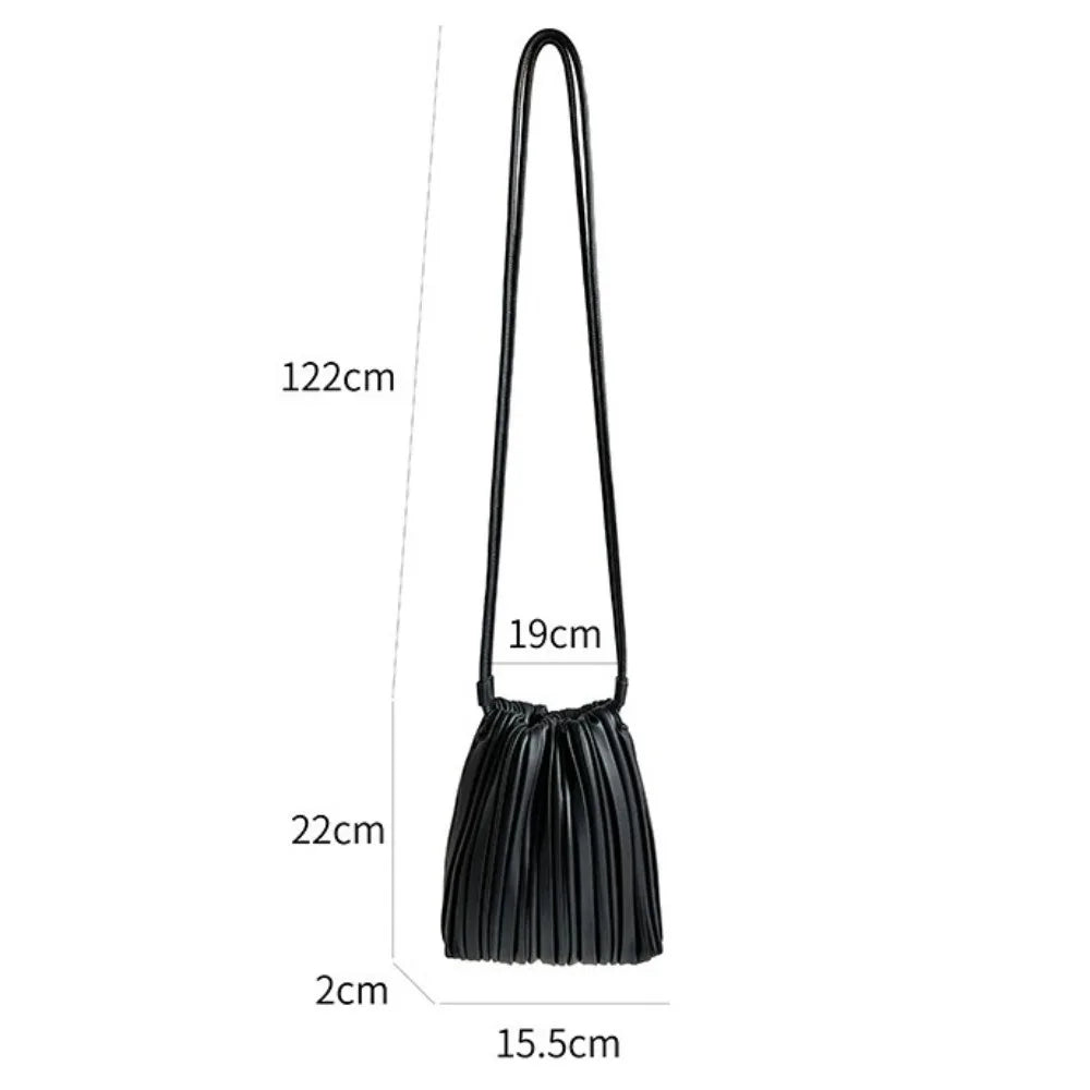 Nuevo bolso cruzado de cuero PU, bolso de hombro con bolsillo interior de uso versátil, Mini monedero elegante para mujeres y niñas