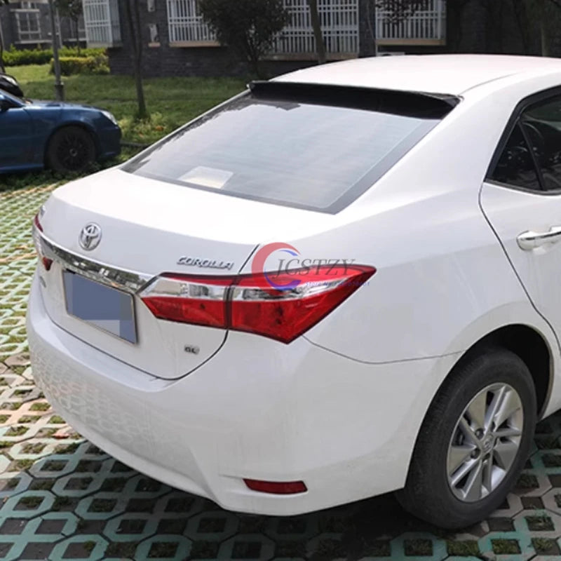 Para Toyota Corolla 2014 2015 2016 2017 2018 alerón de techo Material ABS de alta calidad alerón trasero de coche