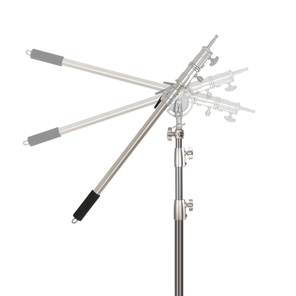 Trípode de 2,9 M, trípode grande súper estable, soporte de luz plegable, marco de elevación, ruedas, Softbox de fotografía, estudio fotográfico de acero inoxidable