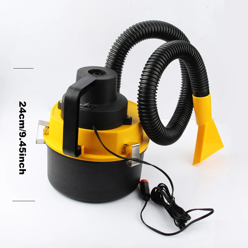 Aspiradora multifuncional en seco/húmedo DC 12V 60W, aspiradora portátil de alta potencia para coche, aparato de limpieza Universal