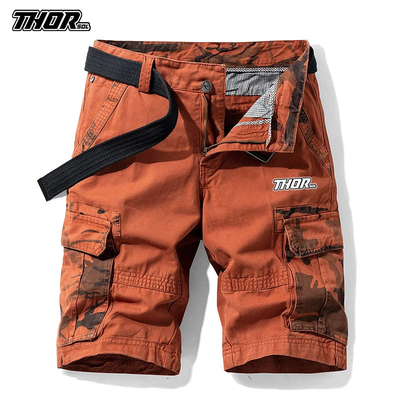 Pantalones cortos de ciclismo THORSOL para hombre, pantalones cortos de trabajo, pantalones cortos para bicicleta de montaña, pantalones cortos de verano 2026, Culottes transpirables
