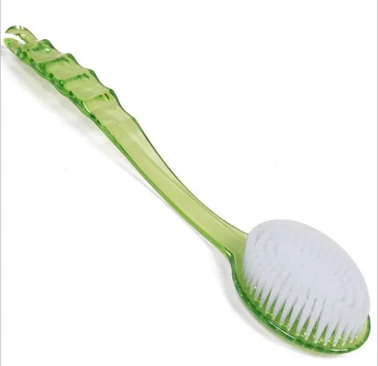 Cepillo de baño de plástico para espalda y cuerpo, cepillos para ducha de baño con mango, exfoliante, masajeador de piel, cepillo de baño exfoliante