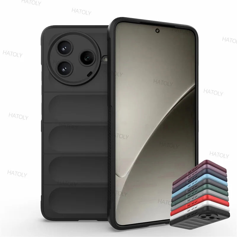 Para Xiaomi Poco F7 Pro funda Xiaomi Poco F7 Pro funda de silicona antideslizante a prueba de golpes TPU funda trasera de teléfono para Xiaomi Poco F7 Pro