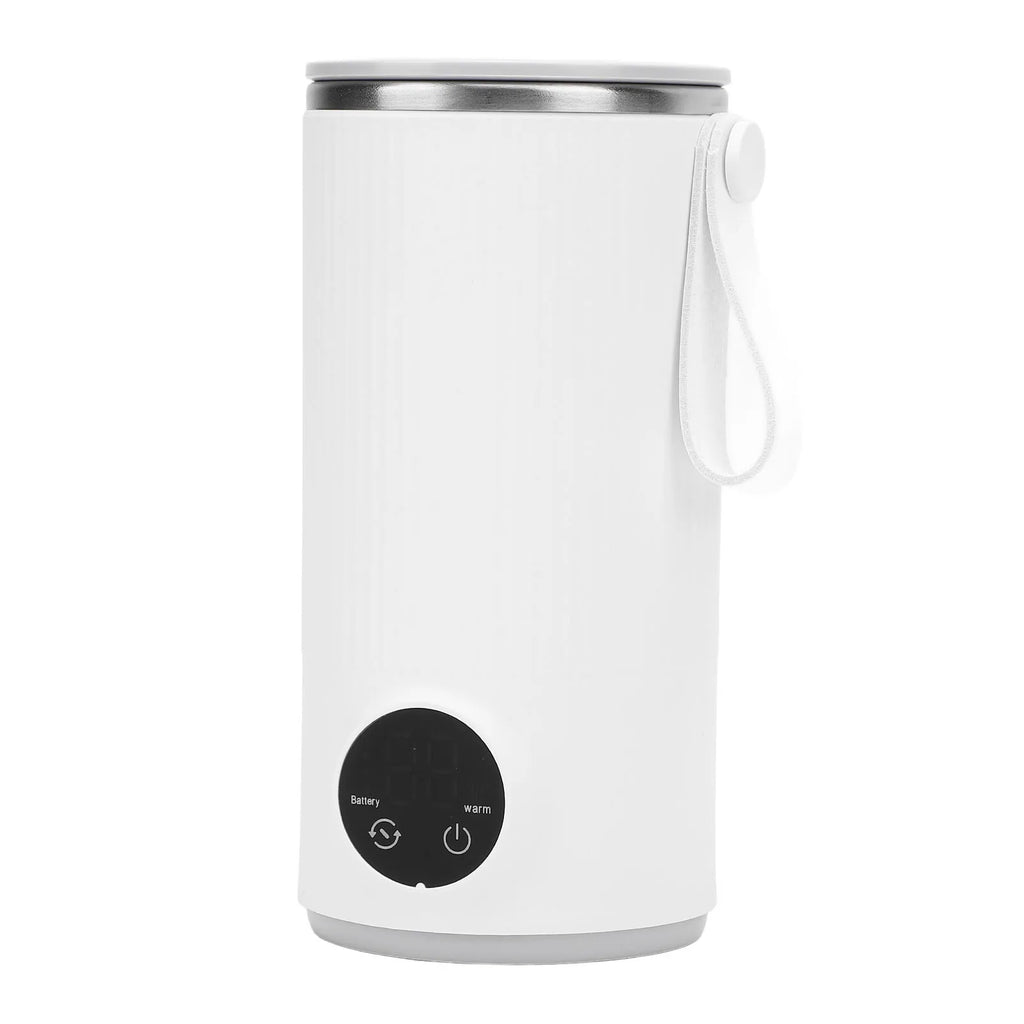 Hervidor eléctrico de viaje inalámbrico recargable 400ML 55 ° C Caldera de agua caliente de viaje de acero inoxidable para hervidor eléctrico de viaje de leche