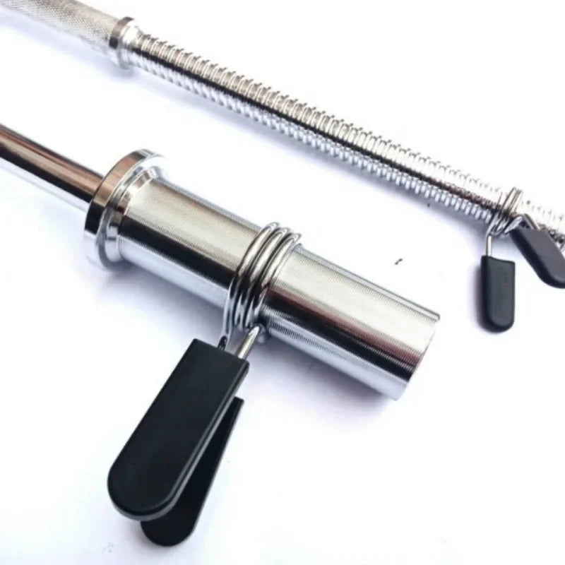 Abrazadera de barra de 25/28/30mm, Clips de cuello de resorte, bloqueo de mancuernas de peso para gimnasio, Kit de levantamiento estándar, bloqueo de levantamiento de pesas, 2/4 Uds.