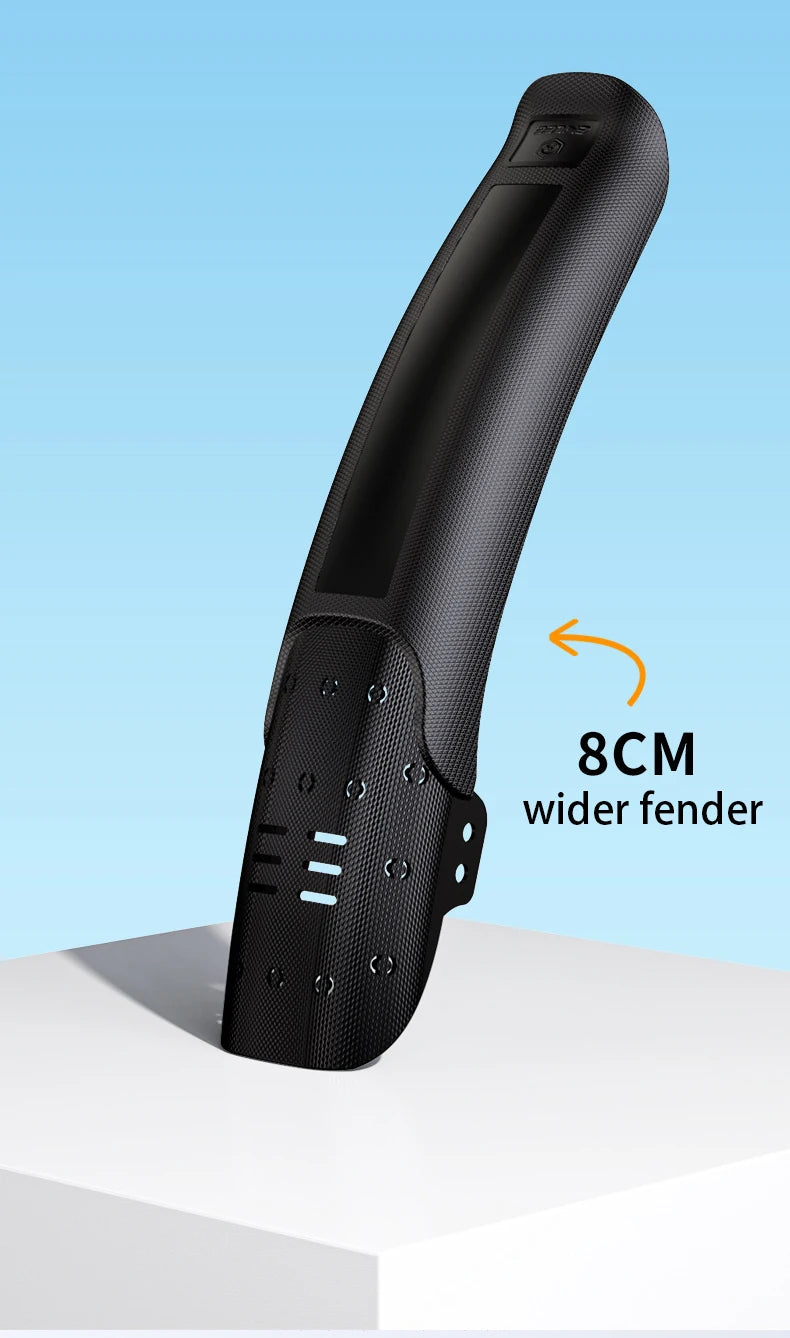 1/2 Uds ENLEE bicicleta guardabarros de carcasa dura bicicleta delantera trasera neumático rueda guardabarros MTB bicicleta guardabarros accesorios de pieza de ciclismo