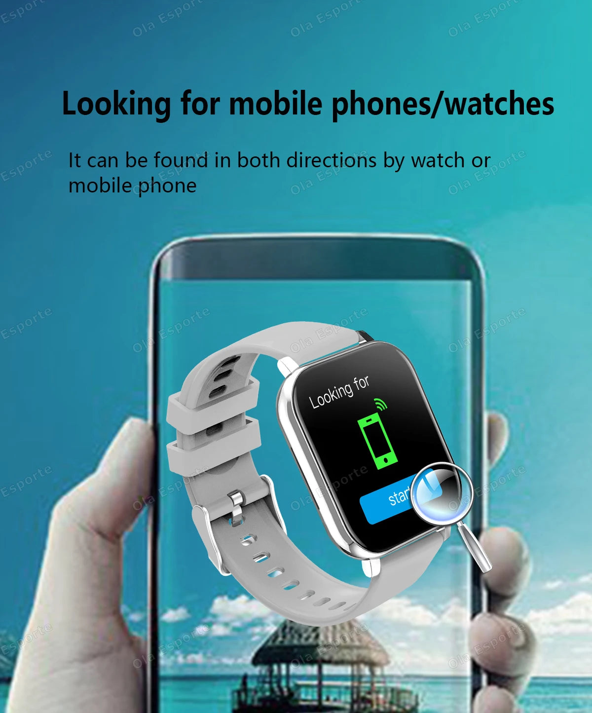 20226 Nuevo reloj inteligente de 1,83 pulgadas Notificaciones de llamadas Monitoreo del sueño Seguimiento de actividad Reloj inteligente Compatible con Android e iOS