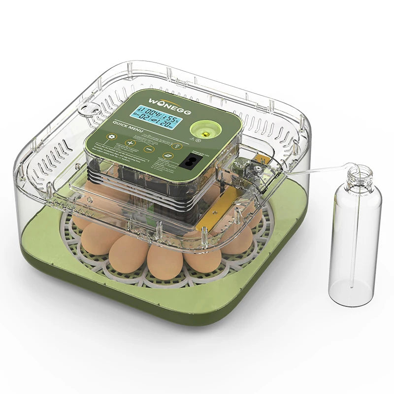 Nueva máquina incubadora de huevos de 12 polluelos, incubadora de huevos para huevos de codorniz, pollo de ganso, incubadora totalmente automática